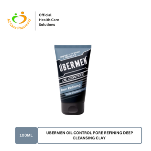 Ubermen Oil Control Pore Refining Deep Cleansing Clay 100ml