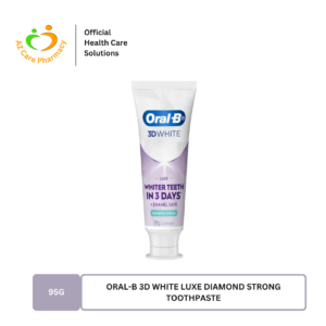 Oral-B 3D White Luxe Diamond Strong Toothpaste 95g