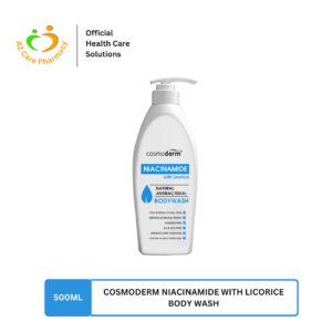 Cosmoderm Niacinamide With Licorice Body Wash 500ml