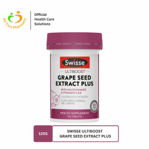 Swisse Ultiboost Grape Seed Extract Plus Tablet 120s