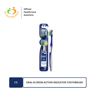 Oral-B Cross Action Indicator Toothbrush 1s