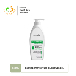 Cosmoderm Tea Tree Oil Shower Gel 500ml