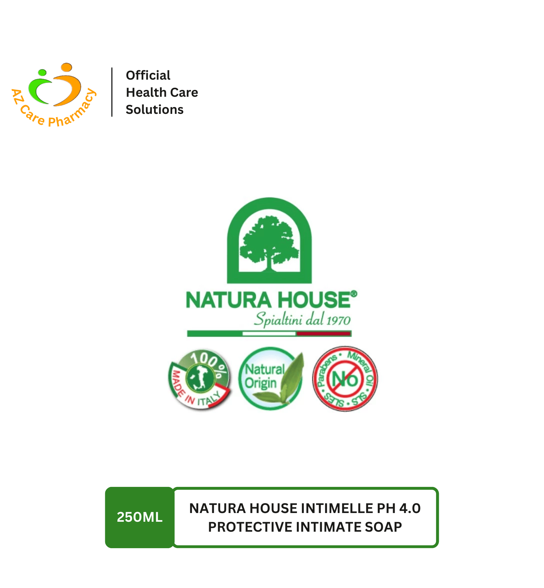 Natura House Intimelle pH4.0 Protective Intimate Soap 250ml - Image 4