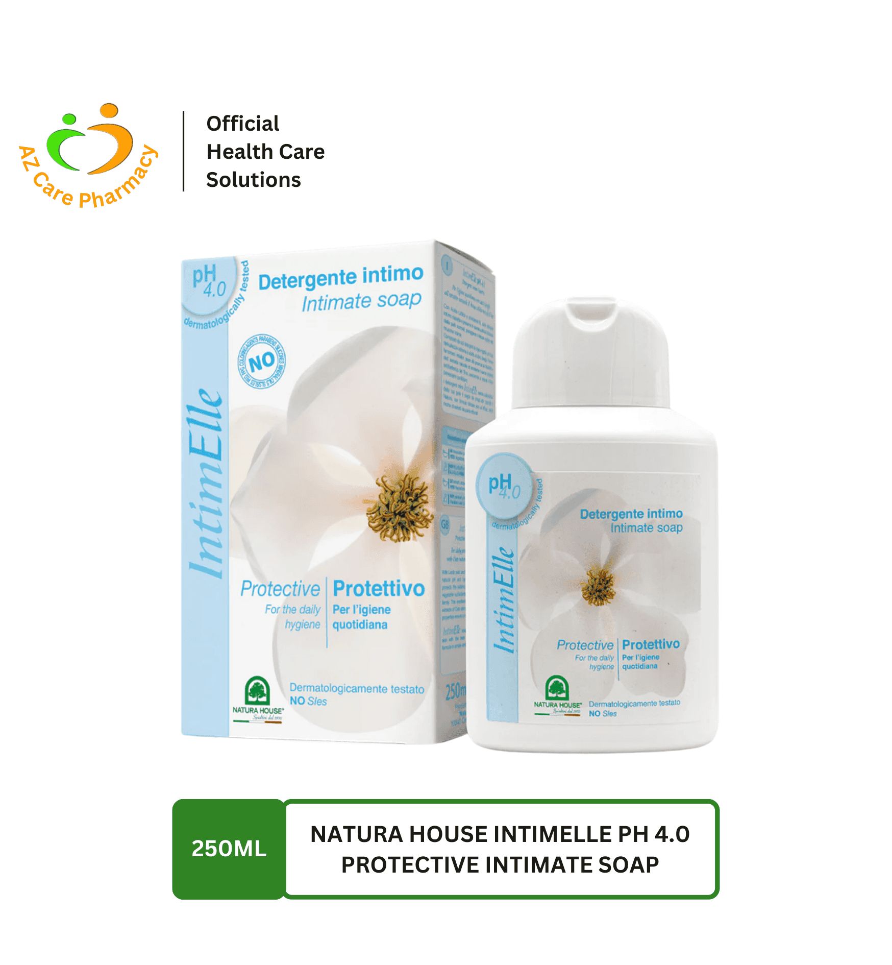 Natura House Intimelle pH4.0 Protective Intimate Soap 250ml