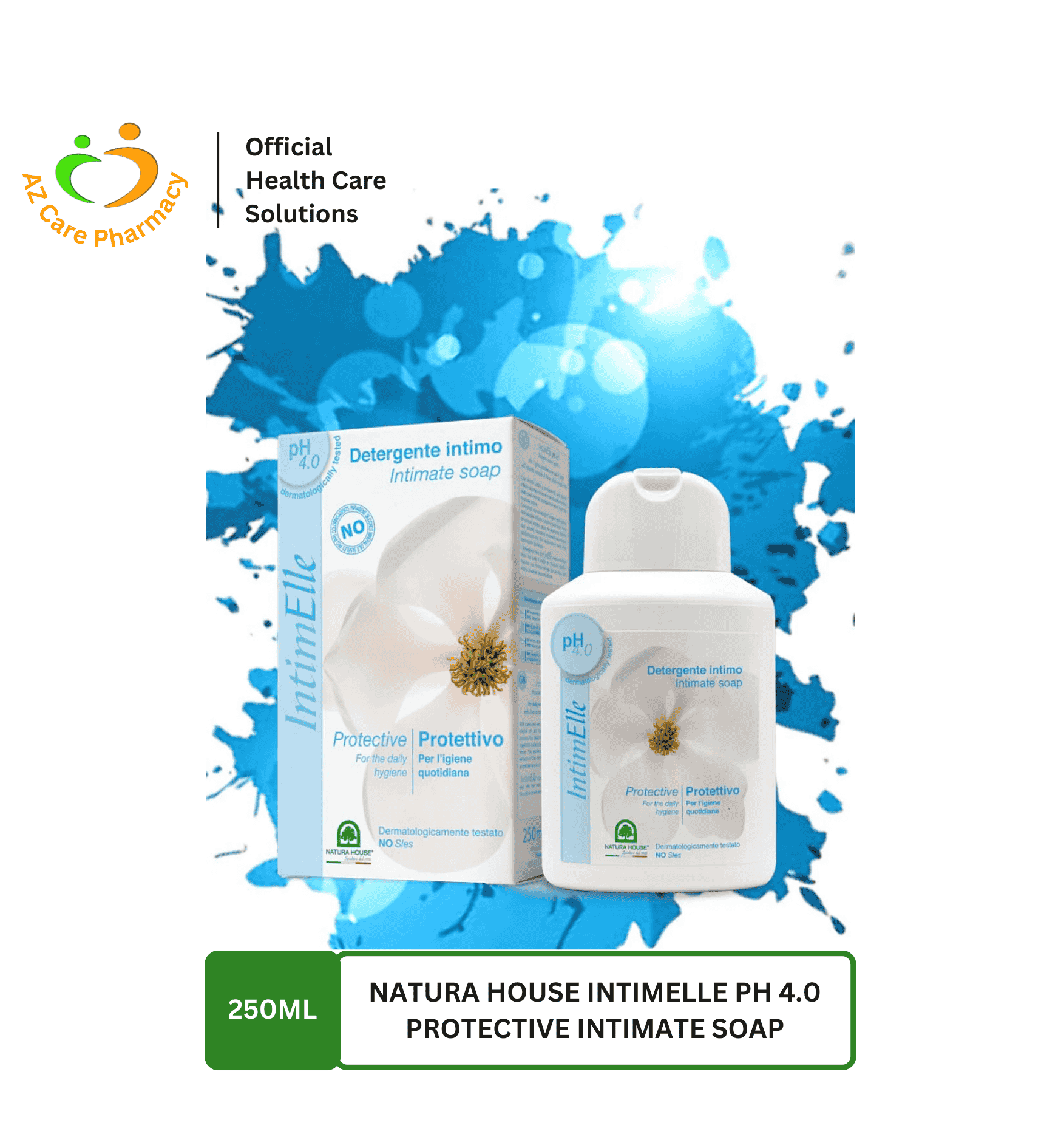 Natura House Intimelle pH4.0 Protective Intimate Soap 250ml - Image 3