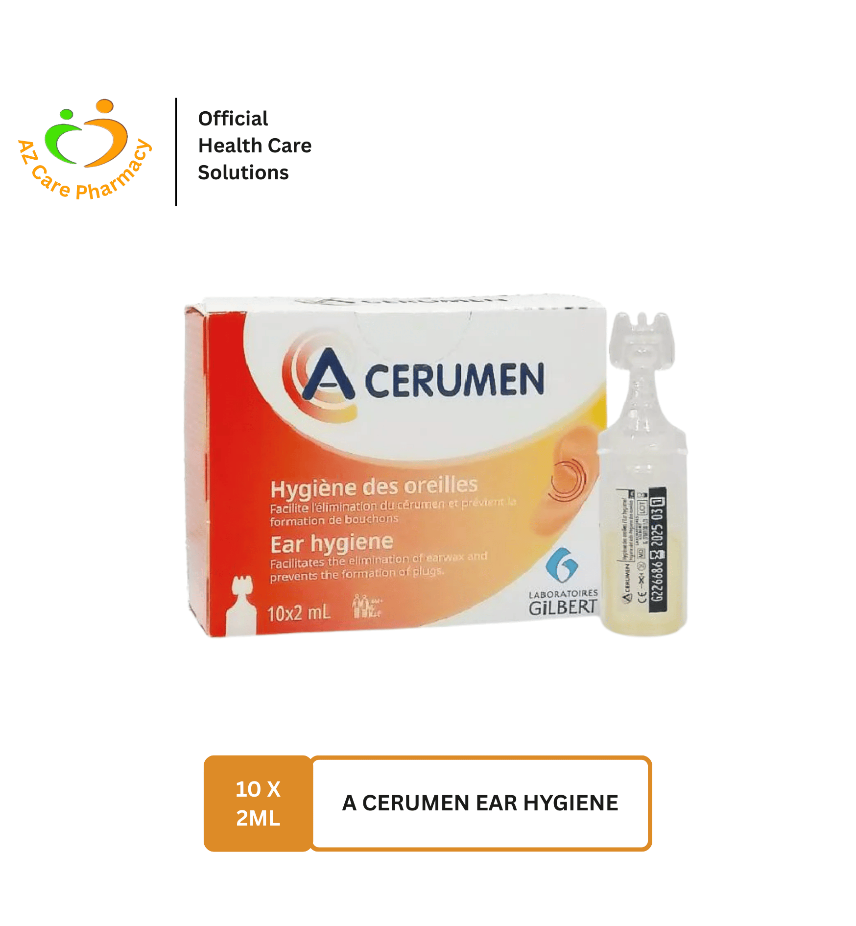A-Cerumen Ear Hygiene 2ml x 10s