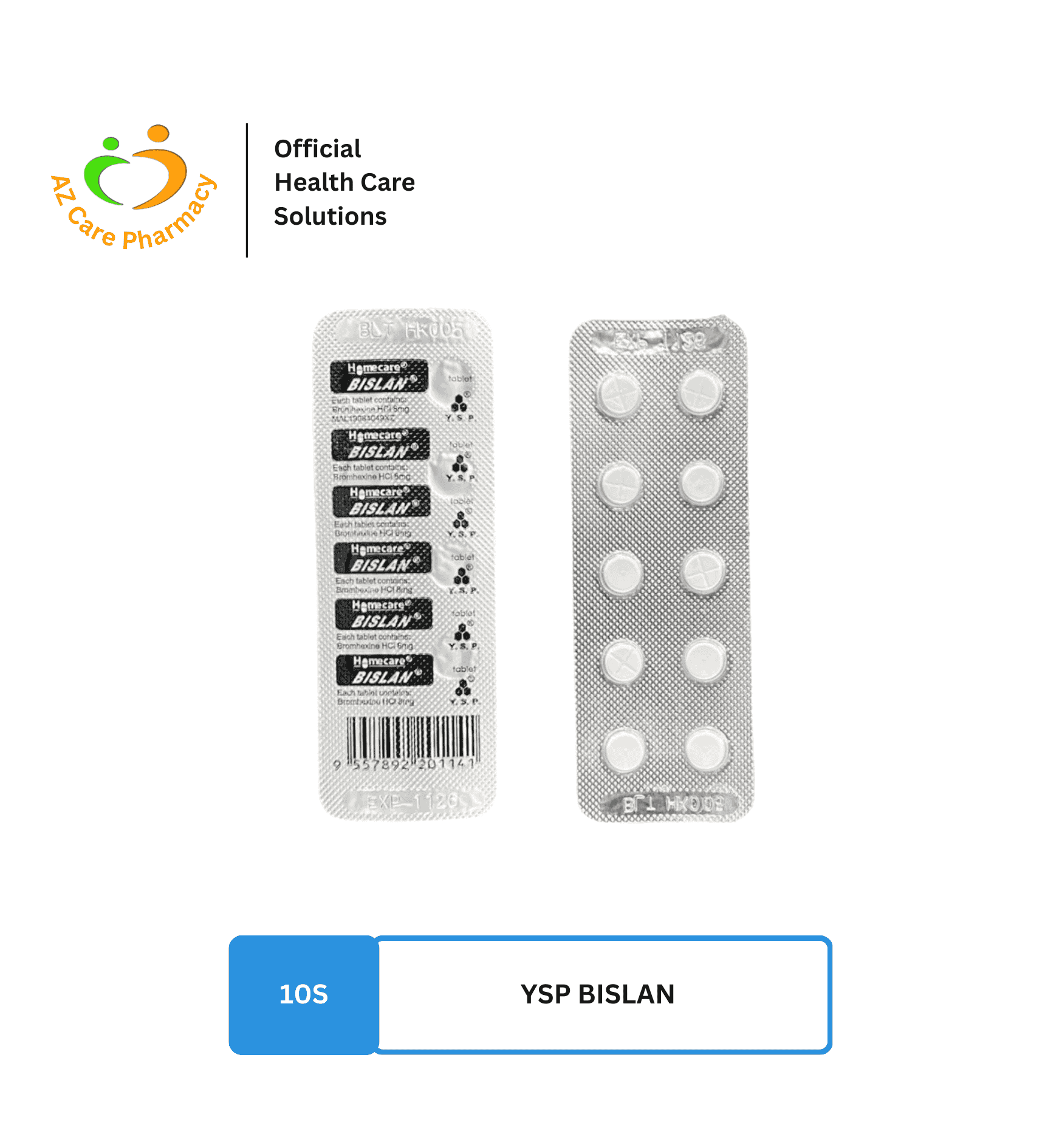 YSP Bislan 8mg