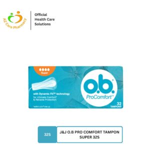J&J O.B Pro Comfort Tampon Super 32s