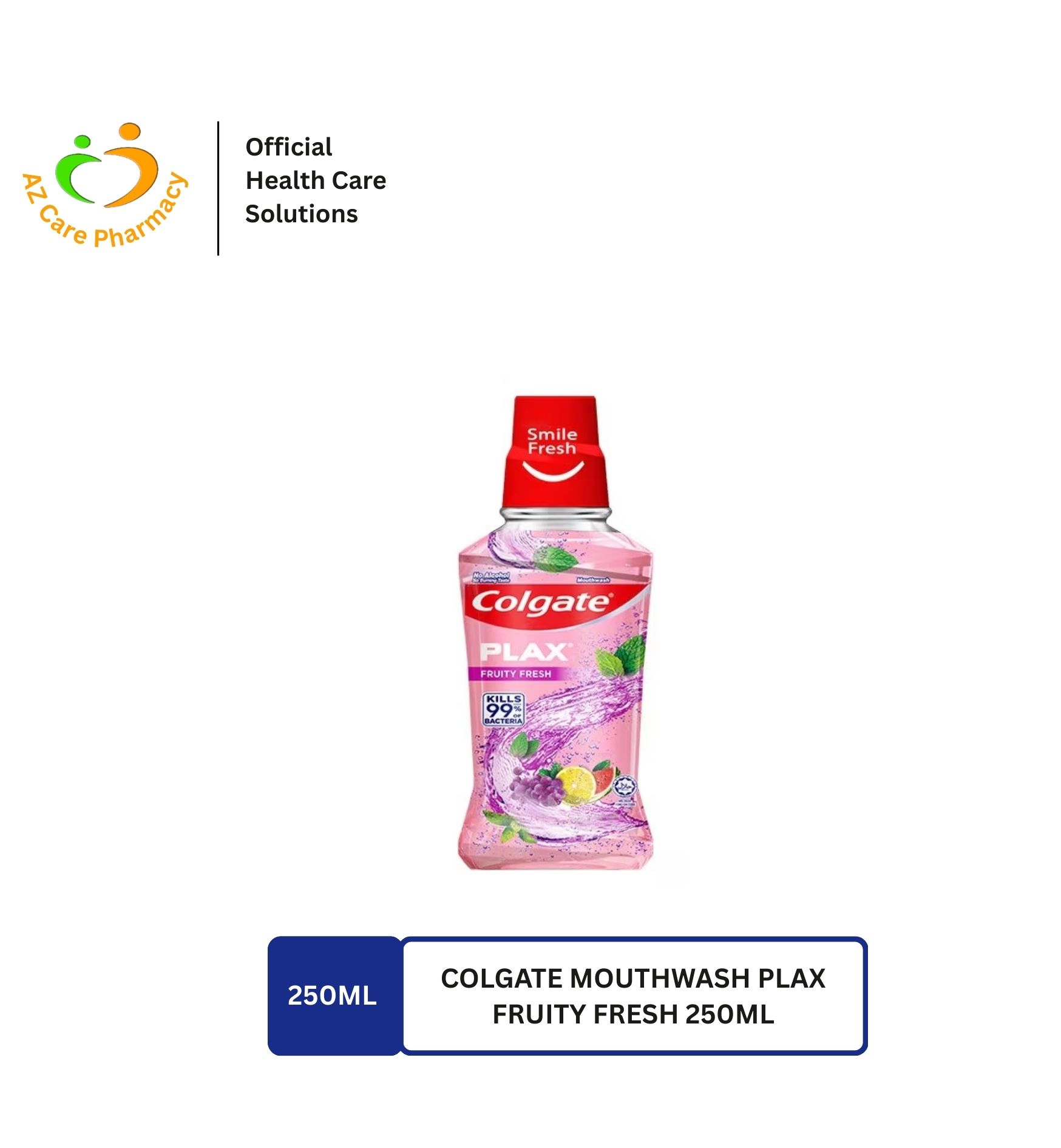 Colgate Mouthwash Plax Fruity Fresh 250ml