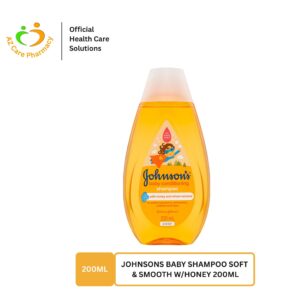 Johnsons Baby Shampoo Soft & Smooth W/Honey 200ml