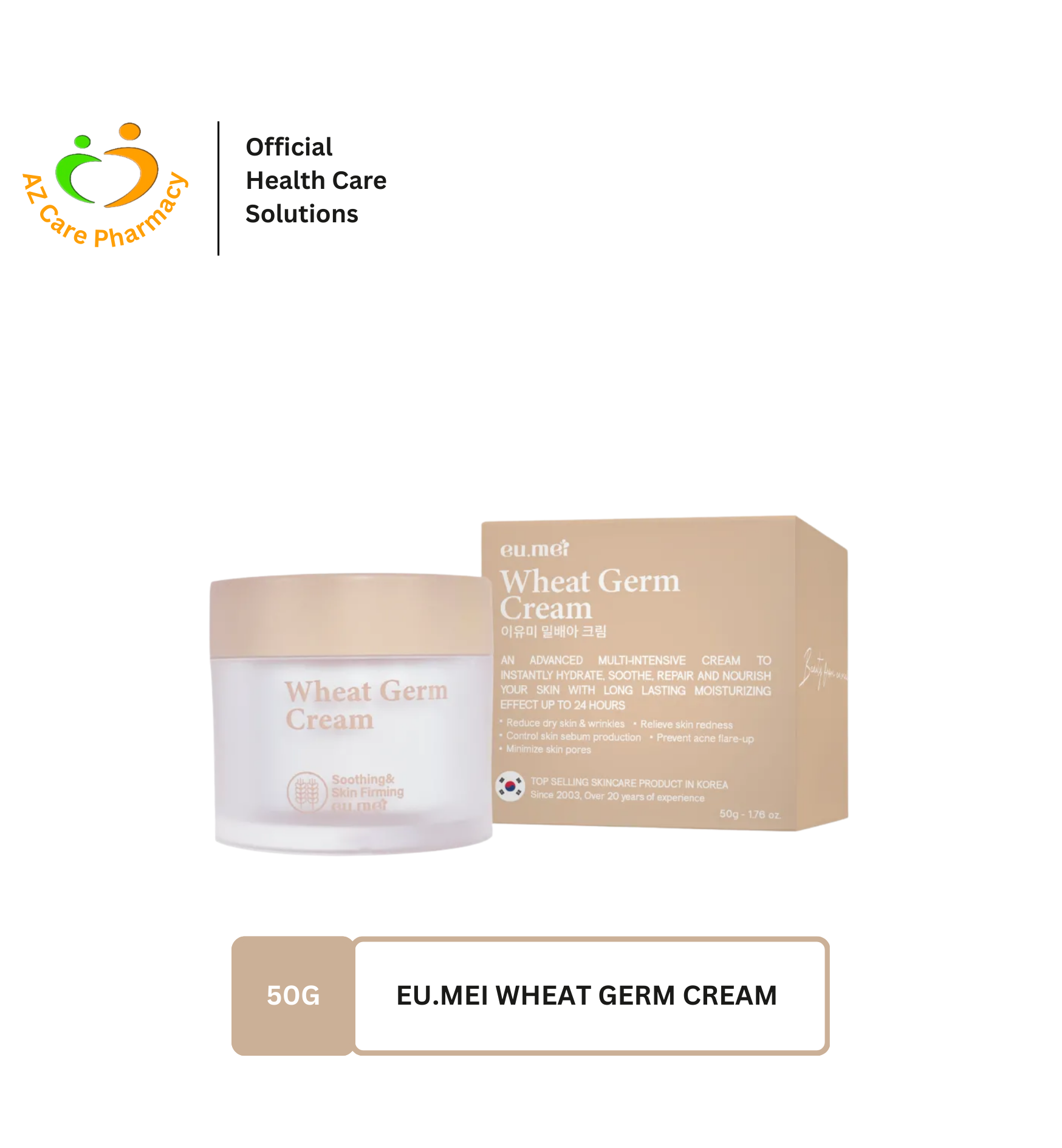 Eu.Mei Wheat Germ Cream 50G