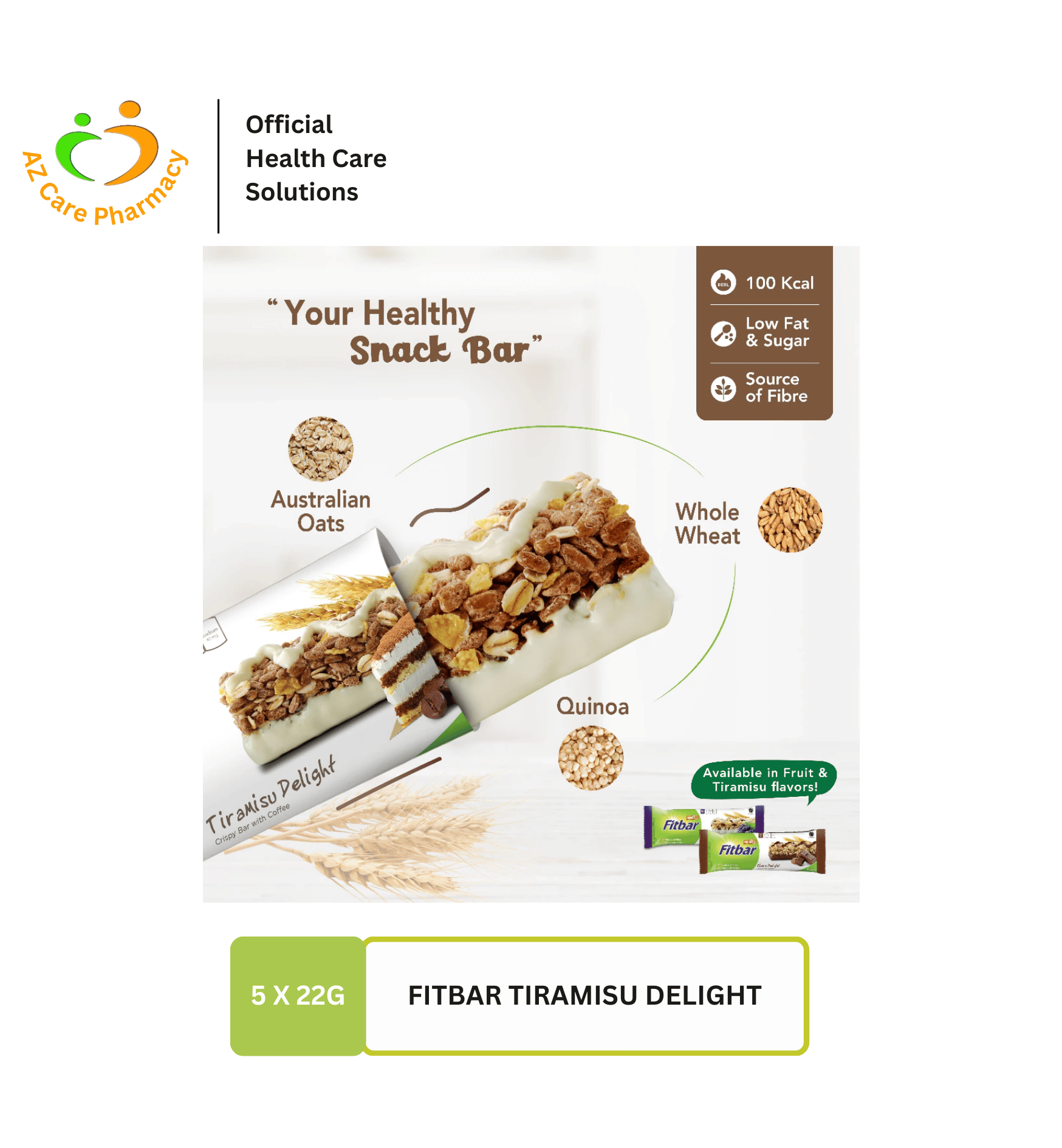 Fitbar Snack Bar 5 X 22g - Image 5