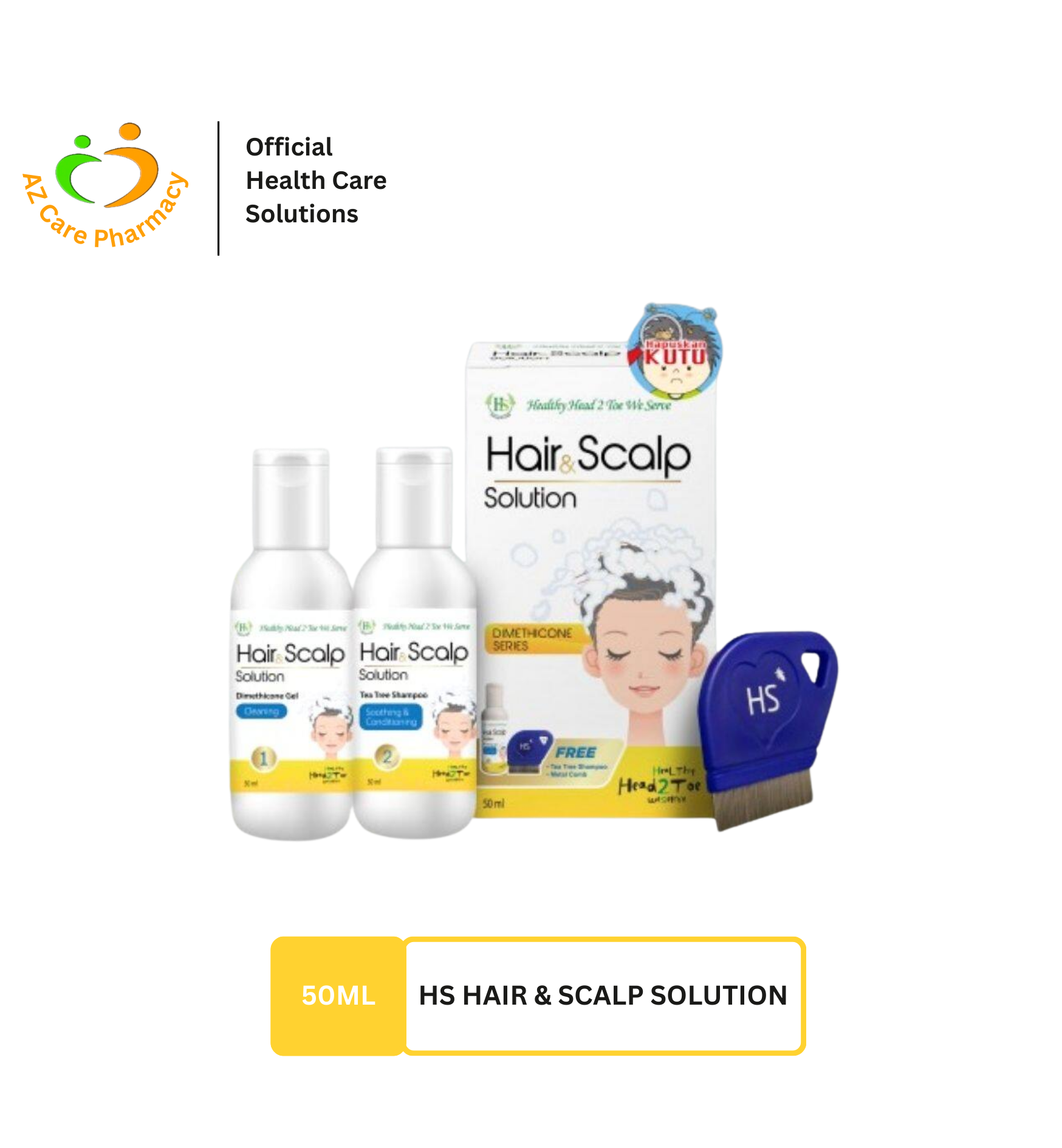 HS Hair & Scalp Solution 50ml