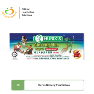 Hurixs Ginseng Plus Ekstrak 6s
