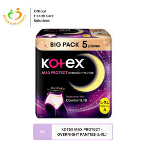 Kotex Max Protect Overnight Panties L-XL 5s