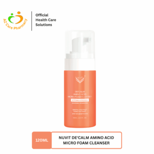 Nuvit De’Calm Amino Acid Micro Foam Cleanser