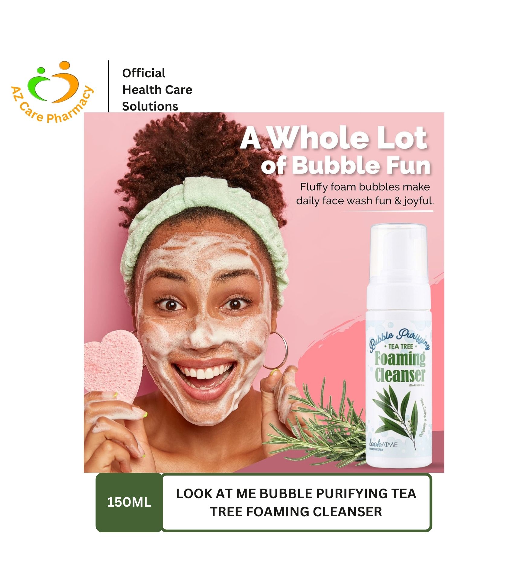 Look At Me Tea Tree Foaming Cleanser 150ML - Image 5
