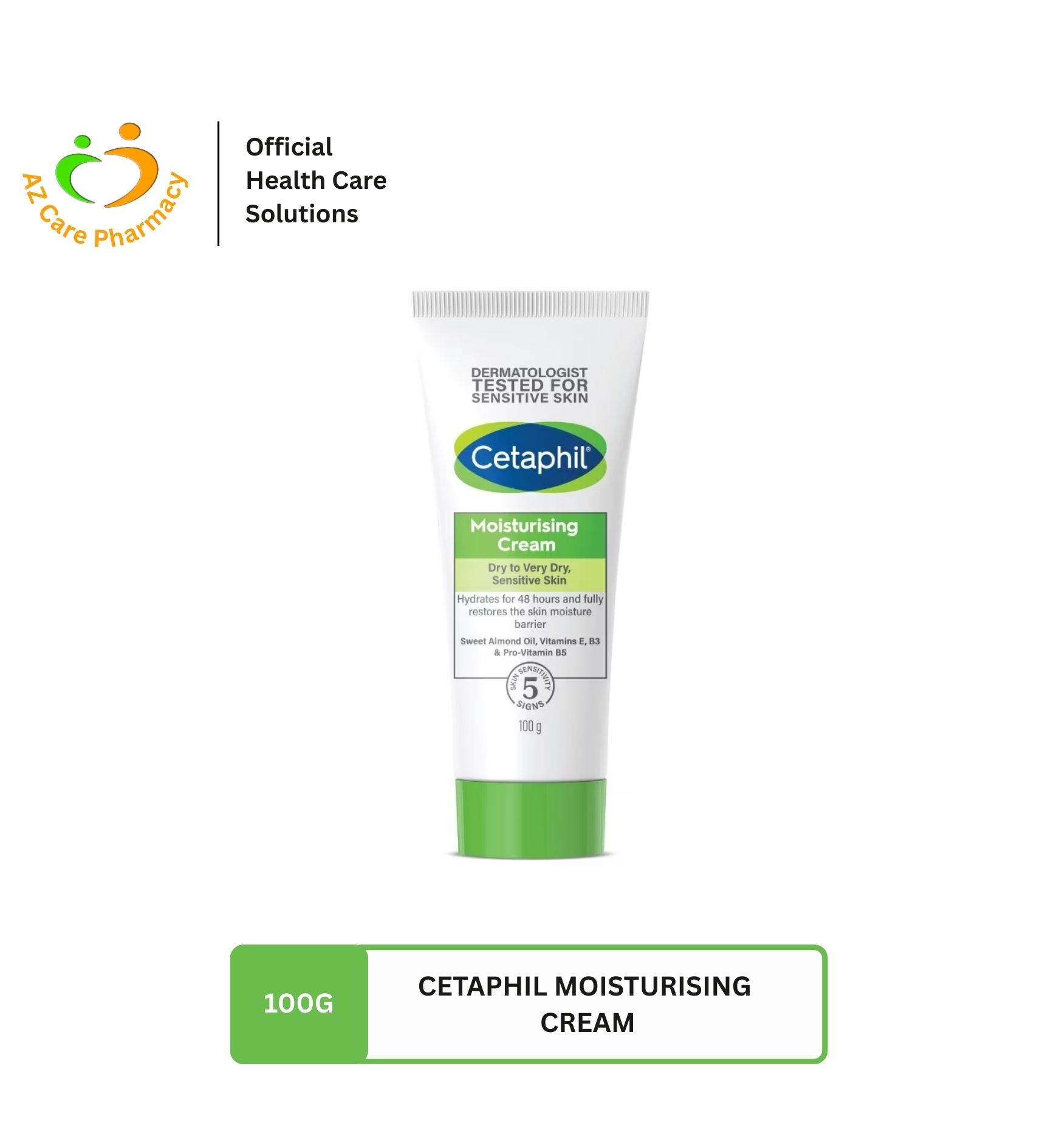 Cetaphil Moisturizing Cream 100G - Image 2