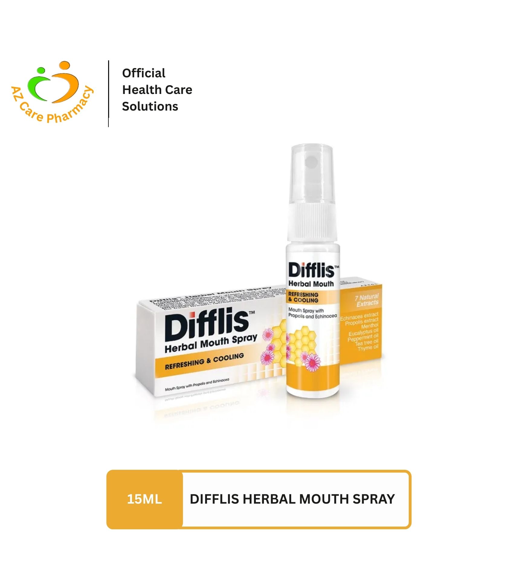 Difflis Herbal Mouth Spray 15ml