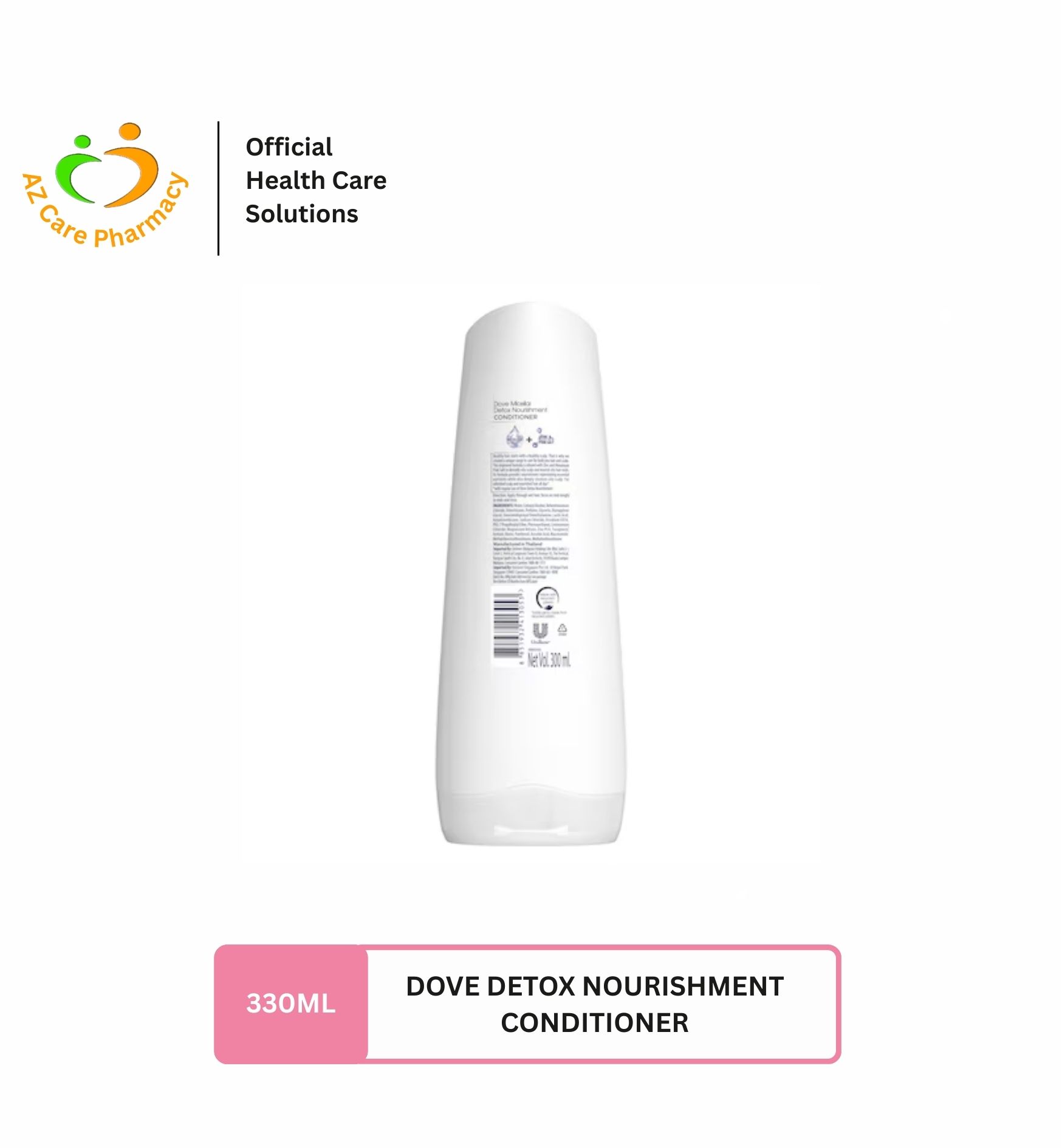 Dove Detox Nourishment Conditioner 330ml - Image 3