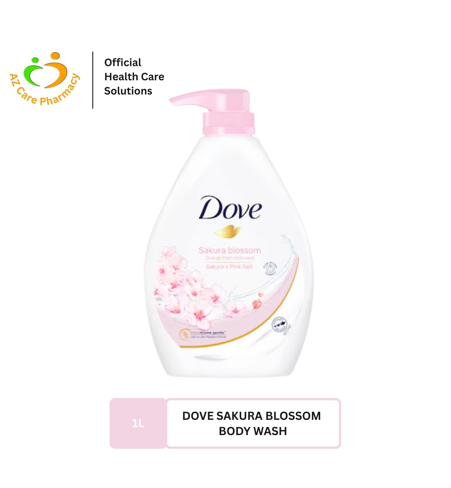 Dove Sakura Blossom Body Wash 1 litre