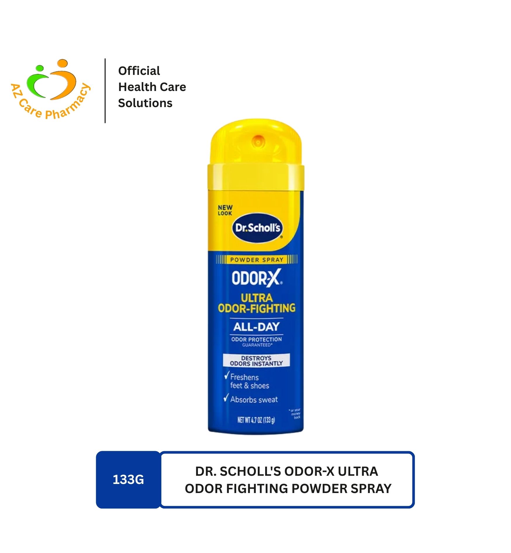 Ds Odor-X Ultra Odor Fighting Spray Power 4.70z/133g