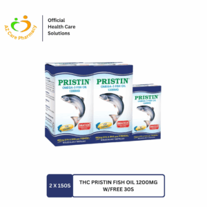 Thc Pristin Fish Oil 1200mg 2x150s + 30s