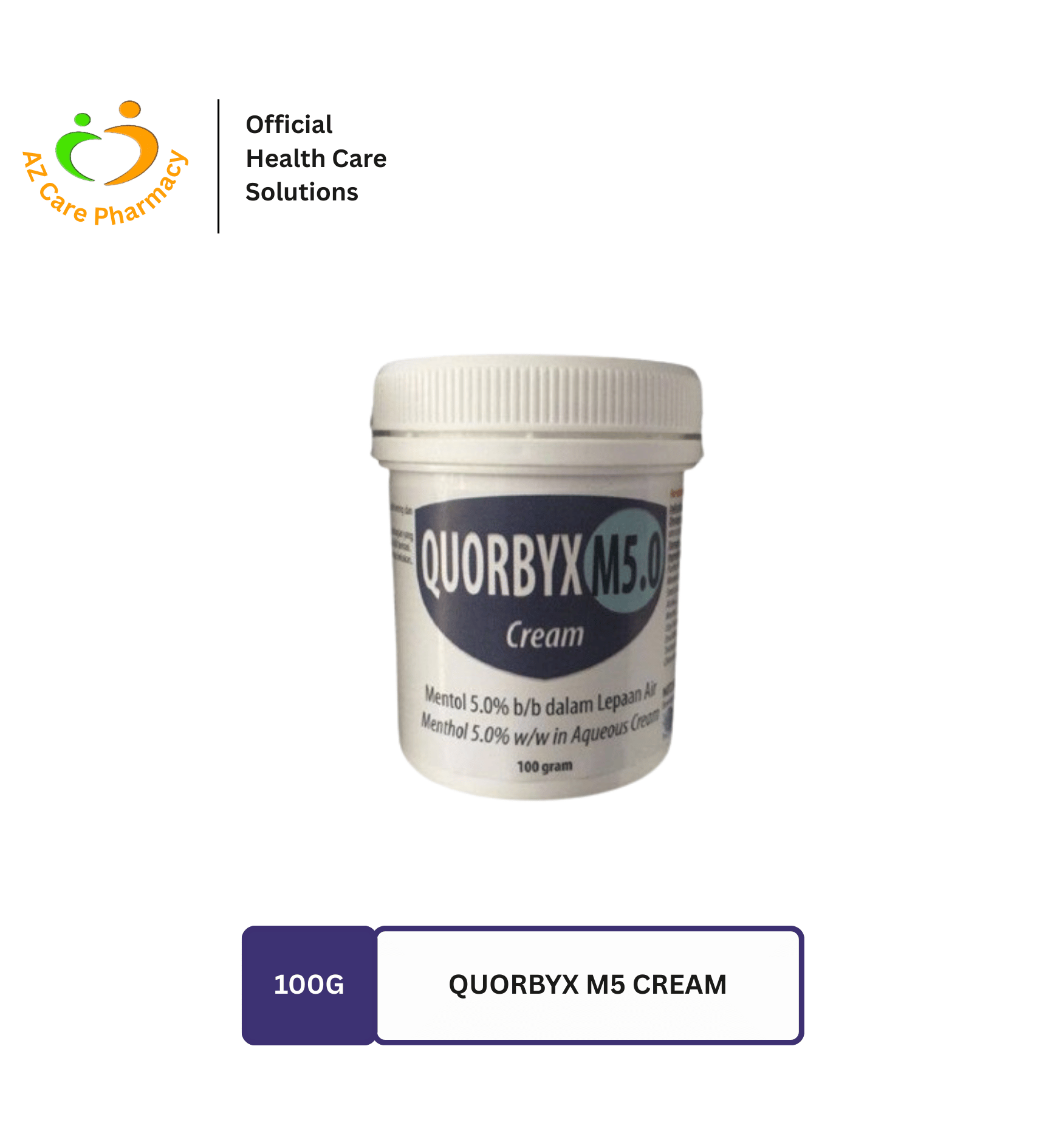 Quorbyx M5.0 Cream 100g