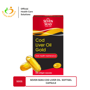 Seven Seas Cod Liver Oil 500 Softgel Capsule