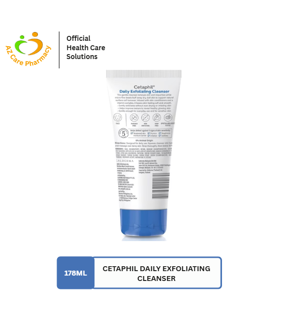 Cetaphil Daily Exfoliating Cleanser 178ml - Image 2