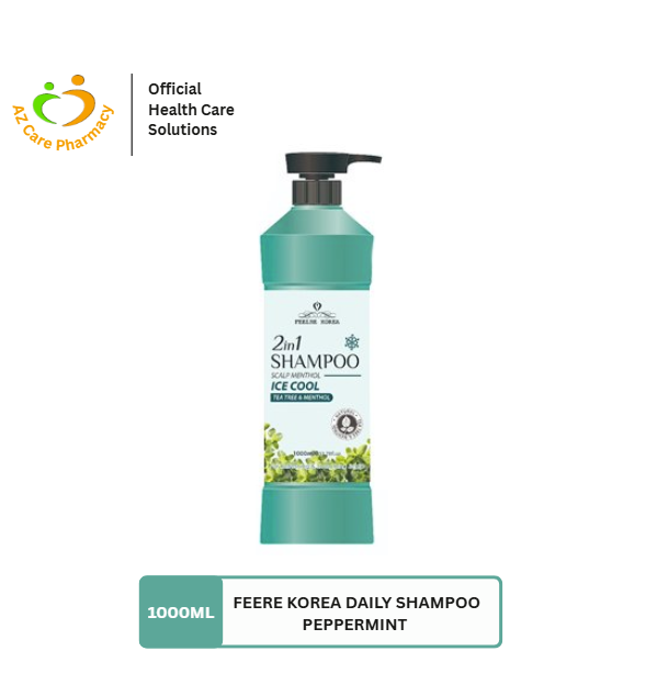 Feelre Korea Daily Shampoo Peppermint 1000ML