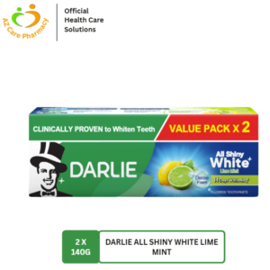 Darlie All Shiny White Lime Mint 2x140g
