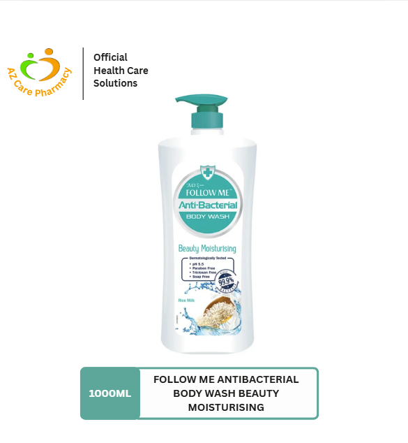 Follow Me Antibacterial Body Wash Beauty Moisturising 1000ml