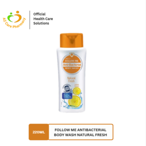 Follow Me Antibacterial Body Wash Natural Fresh 220ml