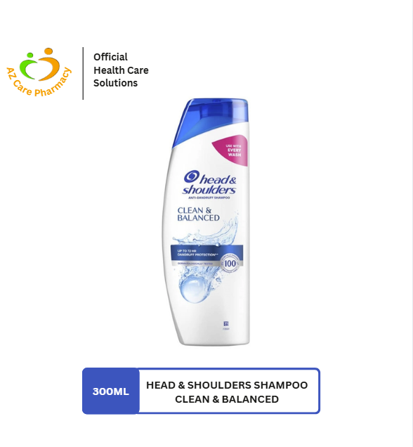 Head & Shoulders Shampoo Clean & Balanced 300ml
