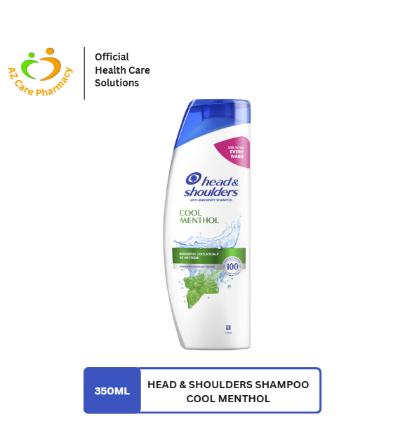 Head & Shoulders Shampoo Cool Menthol 350ml