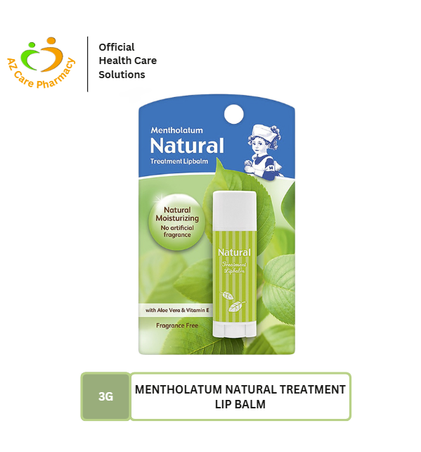 Mentholatum Natural Treatment Lip Blam 3g