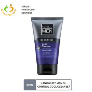 Nano White Men Oil Control Cool Cleanser 50ml