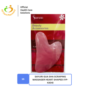 Sayuri Gua Sha Scraping Massager Heart Shaped (YP-4304) 1s