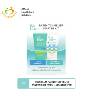 Suu Balm Rapid Itch Relief Started Kit (Wash+Moisturizer)