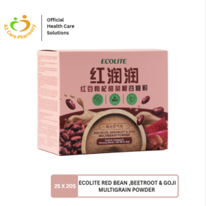 Ecolite Red Bean,Beetroot & Goji Multigrain Powder 25x20s