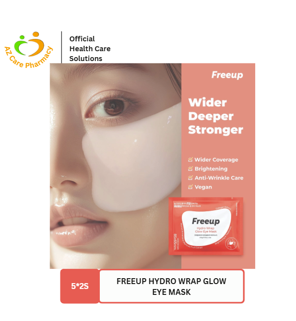 Freeup Hydro Wrap Glow Eye Mask 5 x 2s - Image 3