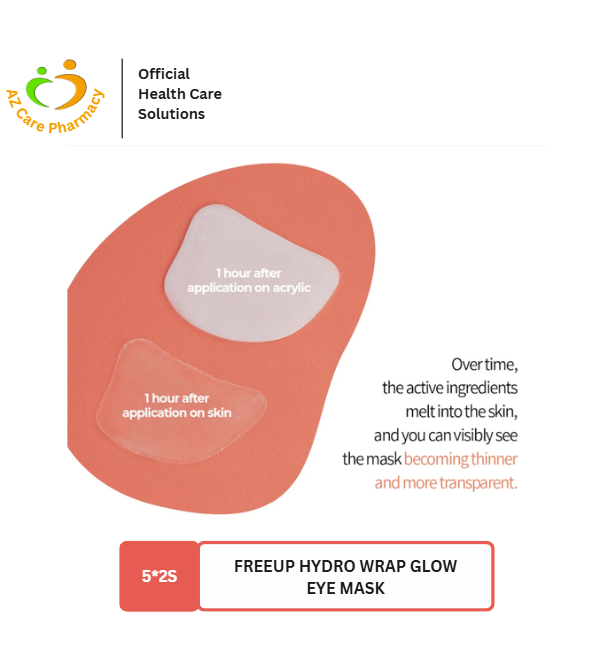 Freeup Hydro Wrap Glow Eye Mask 5 x 2s - Image 4