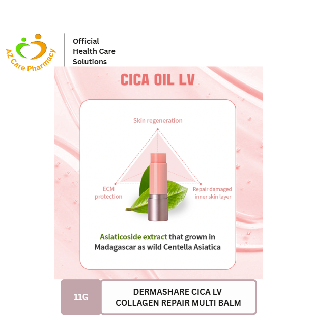 Dermashare Cica Lv Collagen Repair Multi Balm 11g - Image 3