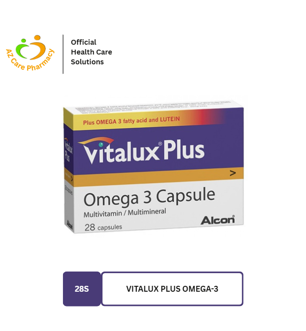 Vitalux Plus Omega-3 28S