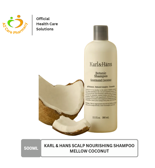 Karl & Hans Scalp Nourishing Shampoo Mellow Coconut 500ml