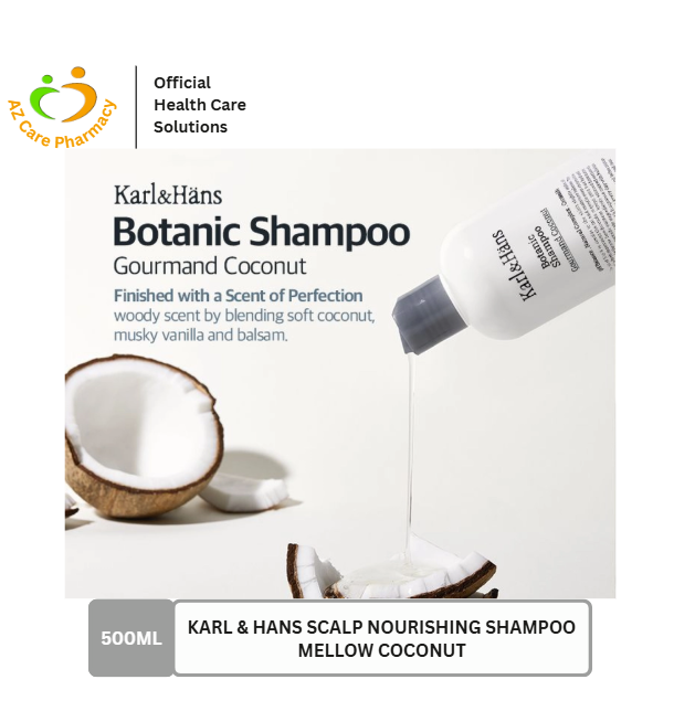 Karl & Hans Scalp Nourishing Shampoo Mellow Coconut 500ml - Image 2