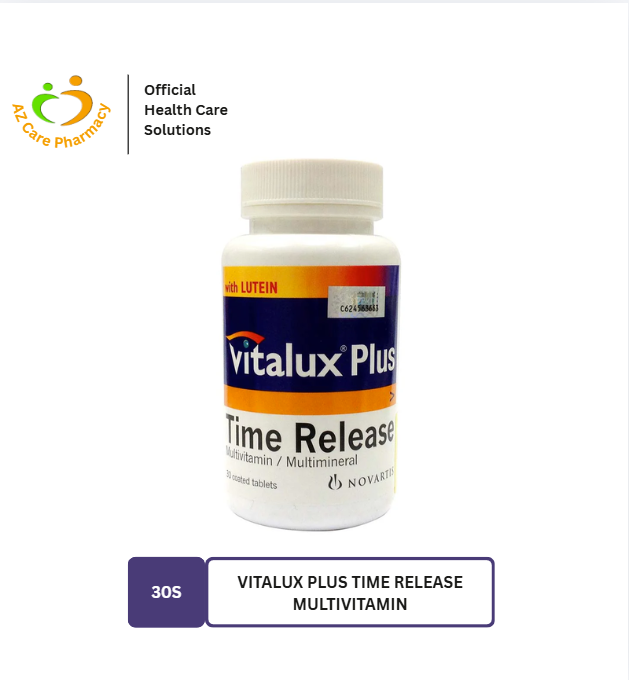 Vitalux Plus Time Release Multivitamin 30S