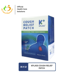 Kplass Cough Relief Patch 3s x 12