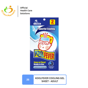 Kool Fever Cooling Gel Sheet-Adult 2s